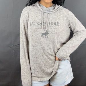 Jackson Hole souvenir sweatshirt in size Medium.